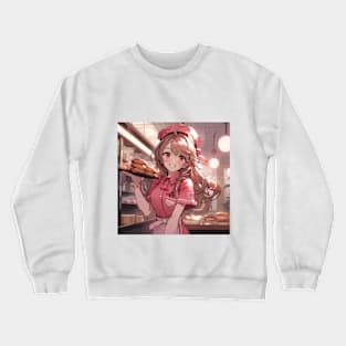 Donut Girl Crewneck Sweatshirt